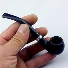 Cigar Smoking Pipe Black